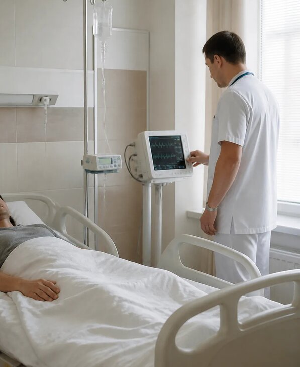 Вывод из запоя в стационаре в Астрахани круглосуточная помощь
