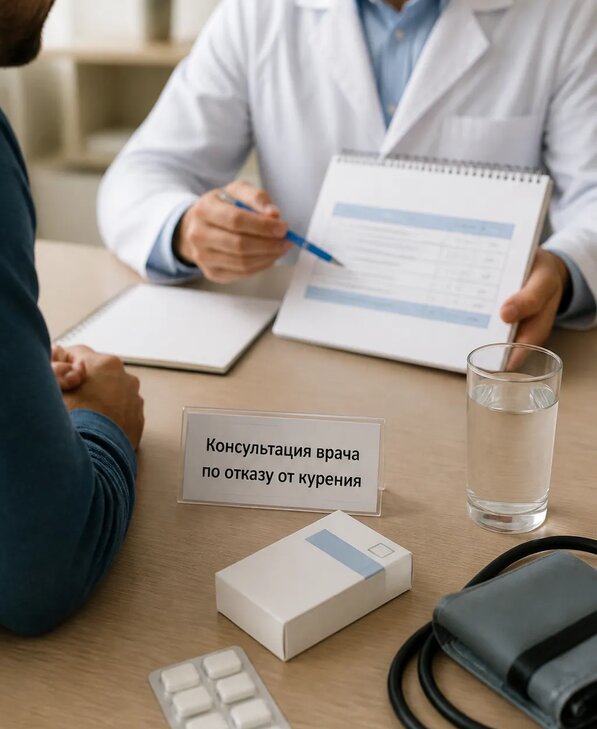 Консультация врача по отказу от курения для взрослых в Астрахани